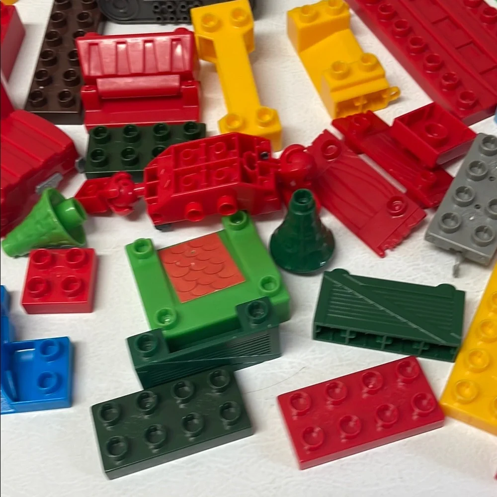 Colorful Building Mega Bloks Blocks Set